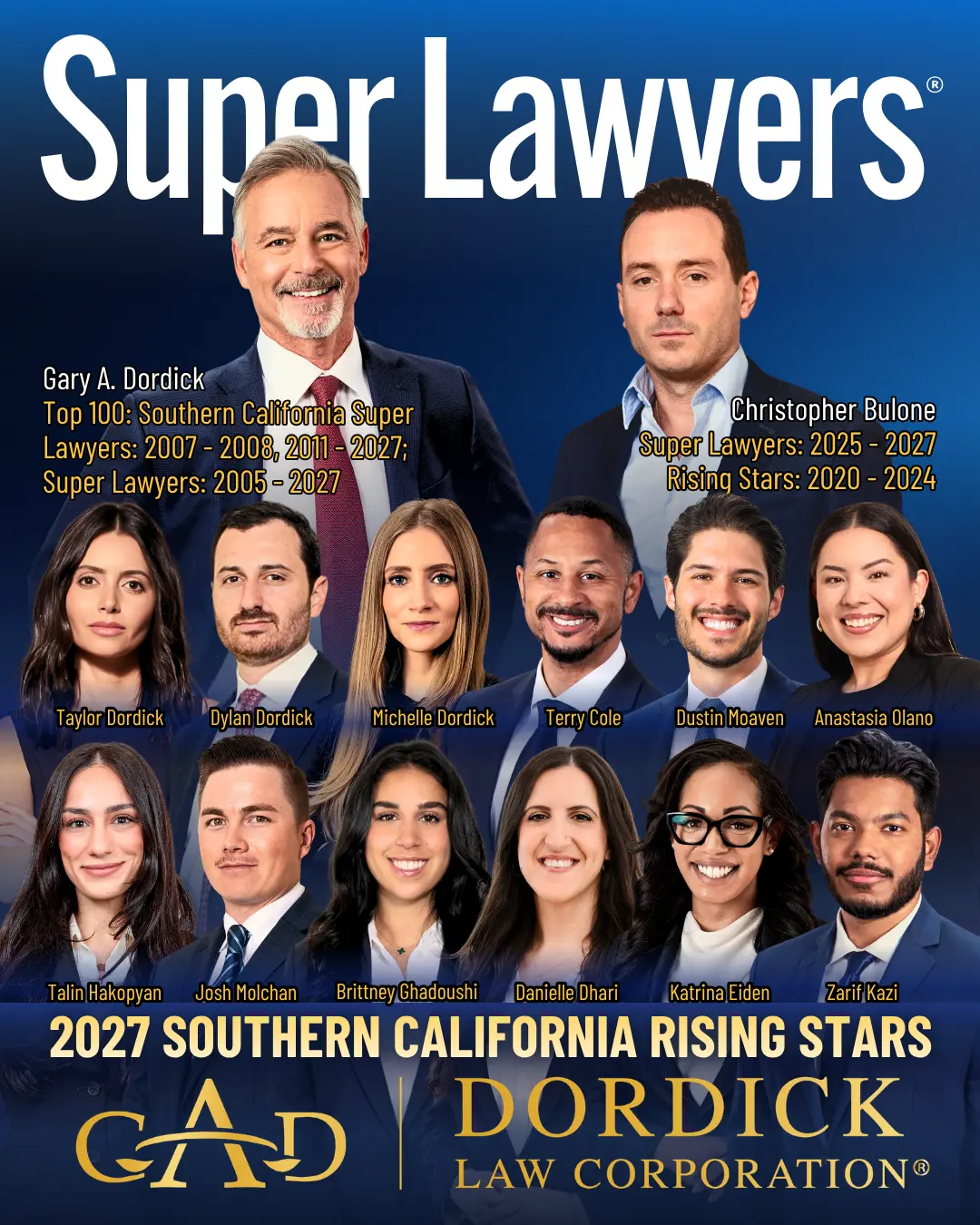 Dordick Law Super Lawyers 2027